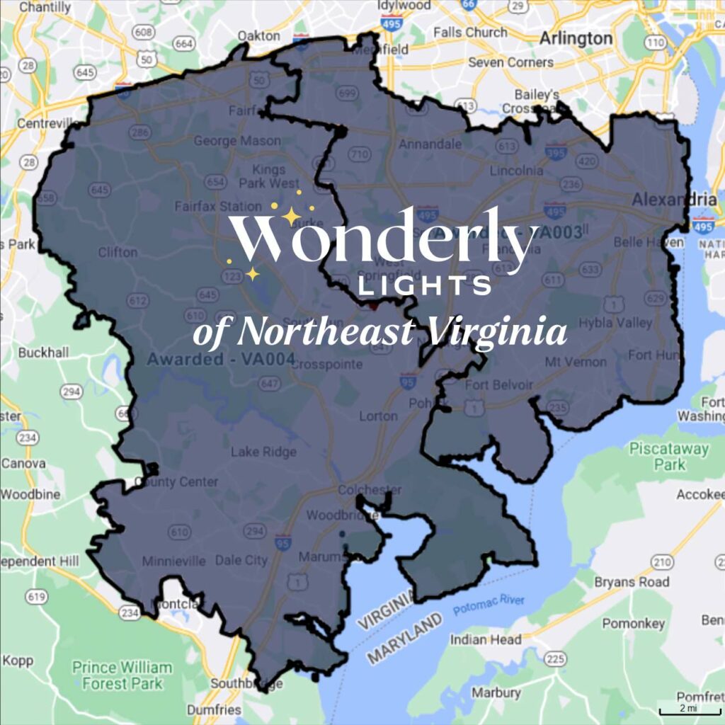 Territory Map for Northeast Virginia